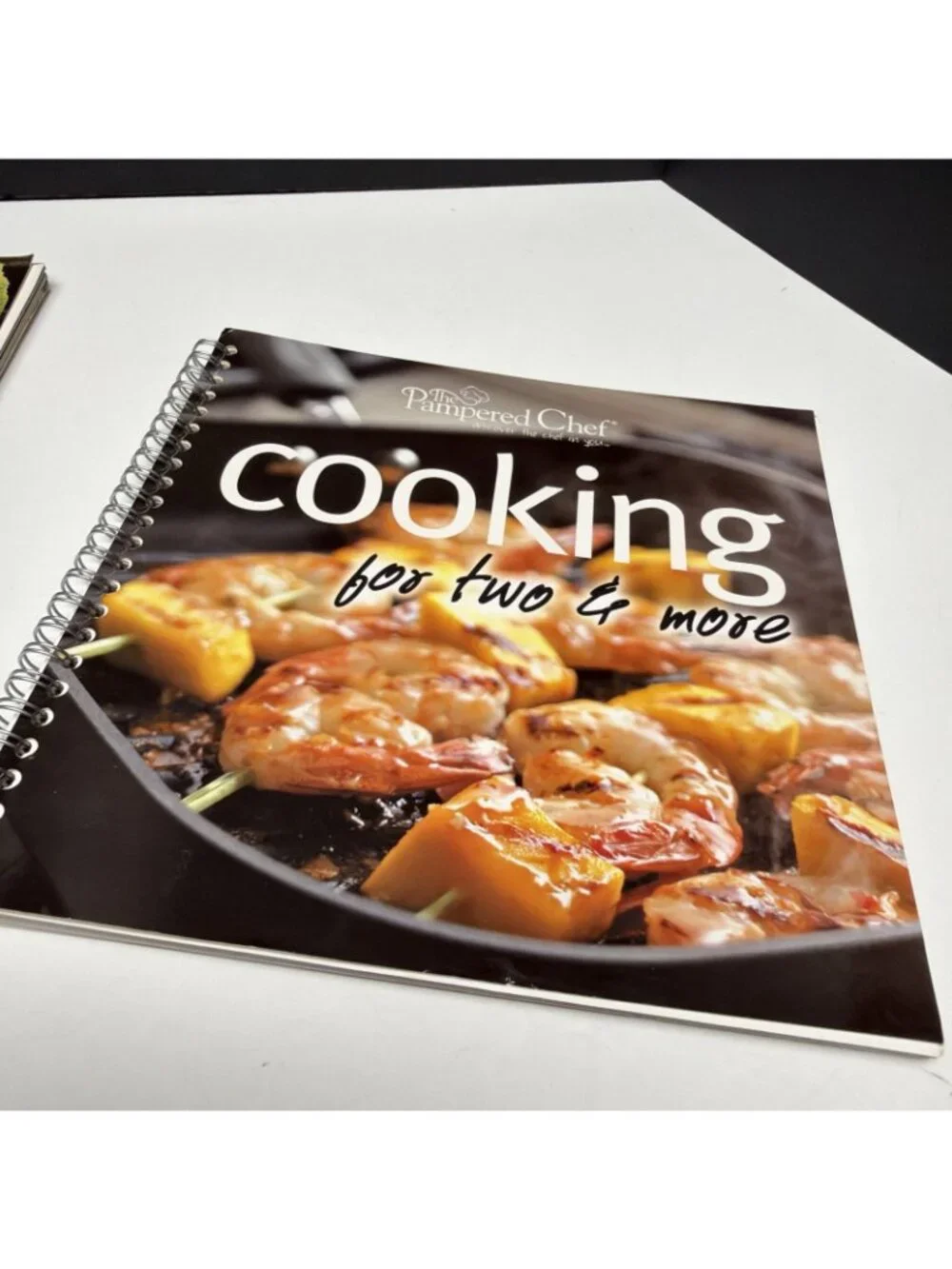 Pampered Chef Cookbooks Lot of 6 Spiral Bound Chocolate, BBQ, Stoneware + 3 More